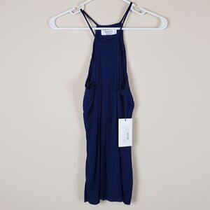 Bailey/44 Navy Blue Tank Size Medium Juniors